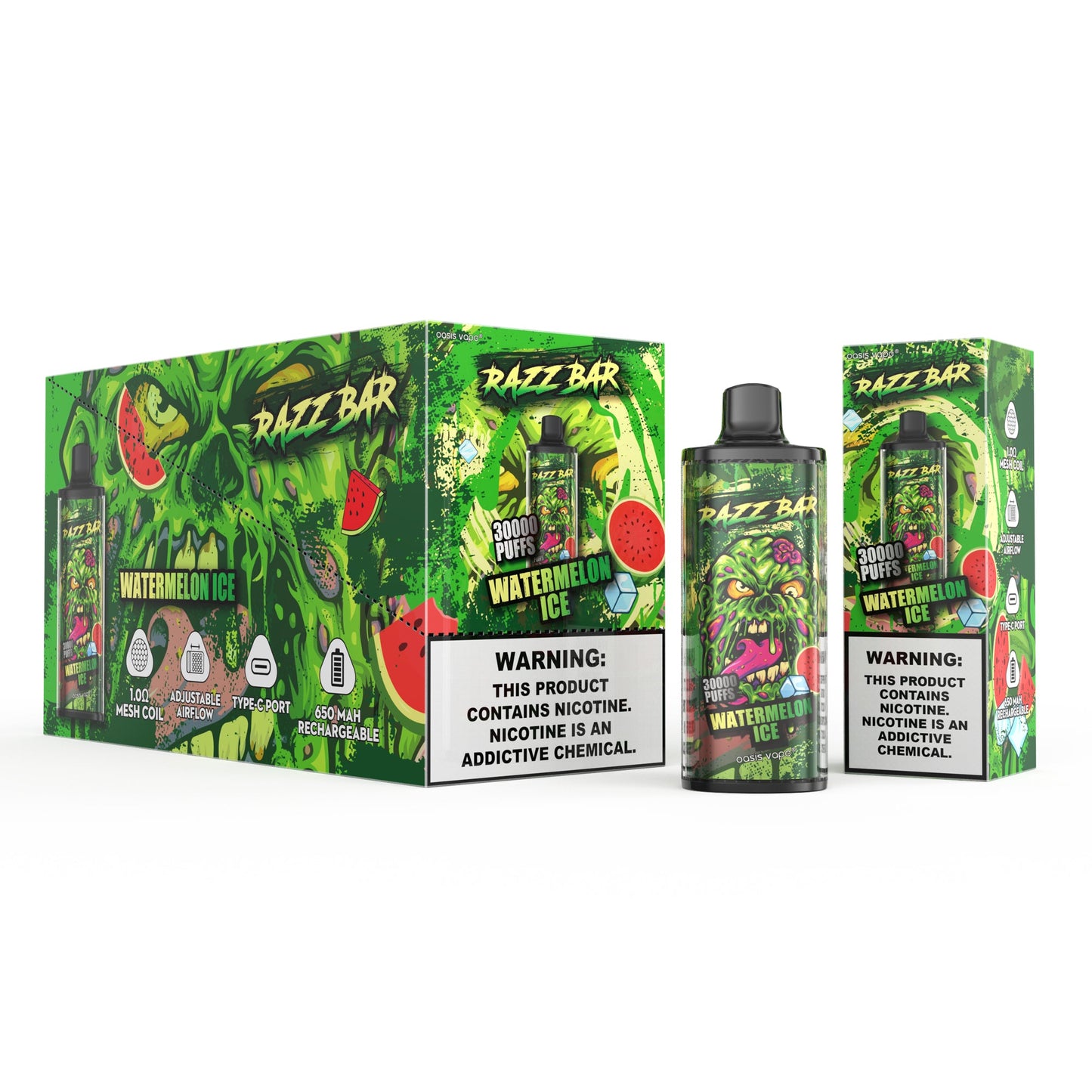 RAZZBAR 30K WATERMELON ICE