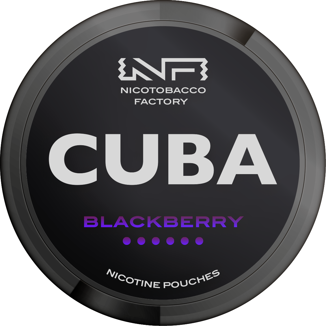 CUBA BLACK BLACKBERRY 66MG
