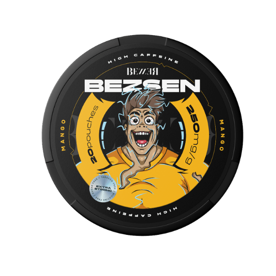 BEZSEN MANGO 250MG ENERGY CAFFEINE