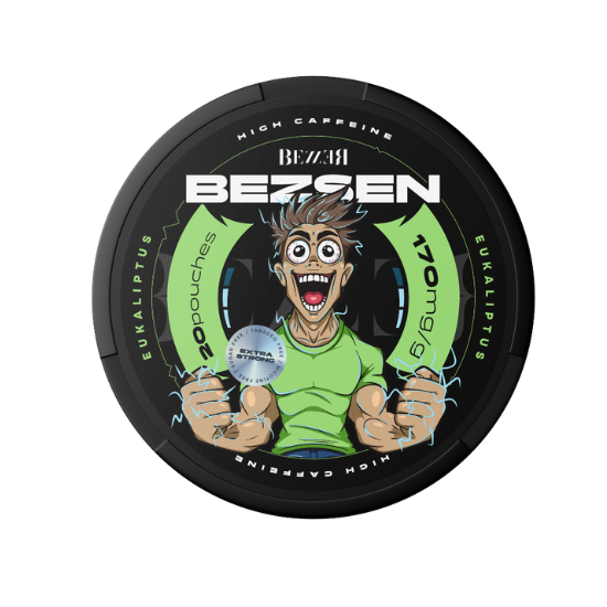 BEZSEN EUCALYPTUS 170MG ENERGY CAFFEINE