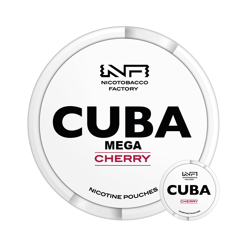 CUBA MEGA CAN WHITE CHERRY 16MG