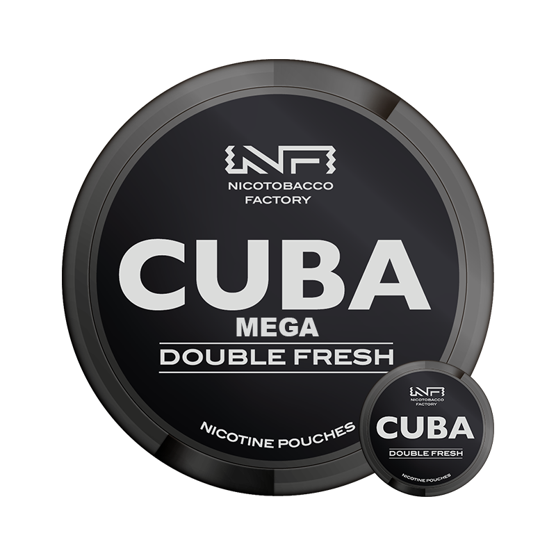 CUBA MEGA CAN BLACK DOUBLE FRESH 66MG