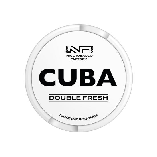 CUBA WHITE DOUBLE FRESH 16MG