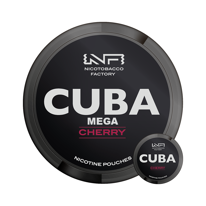 CUBA MEGA CAN BLACK CHERRY 66MG
