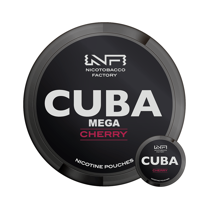 CUBA MEGA CAN BLACK CHERRY 66MG