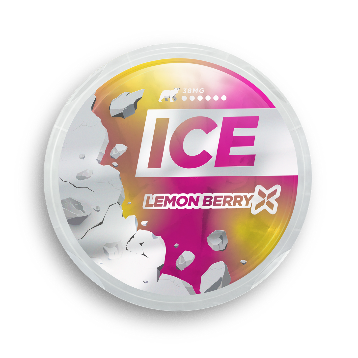 ICE LEMON BERRY X 6P - 38MG