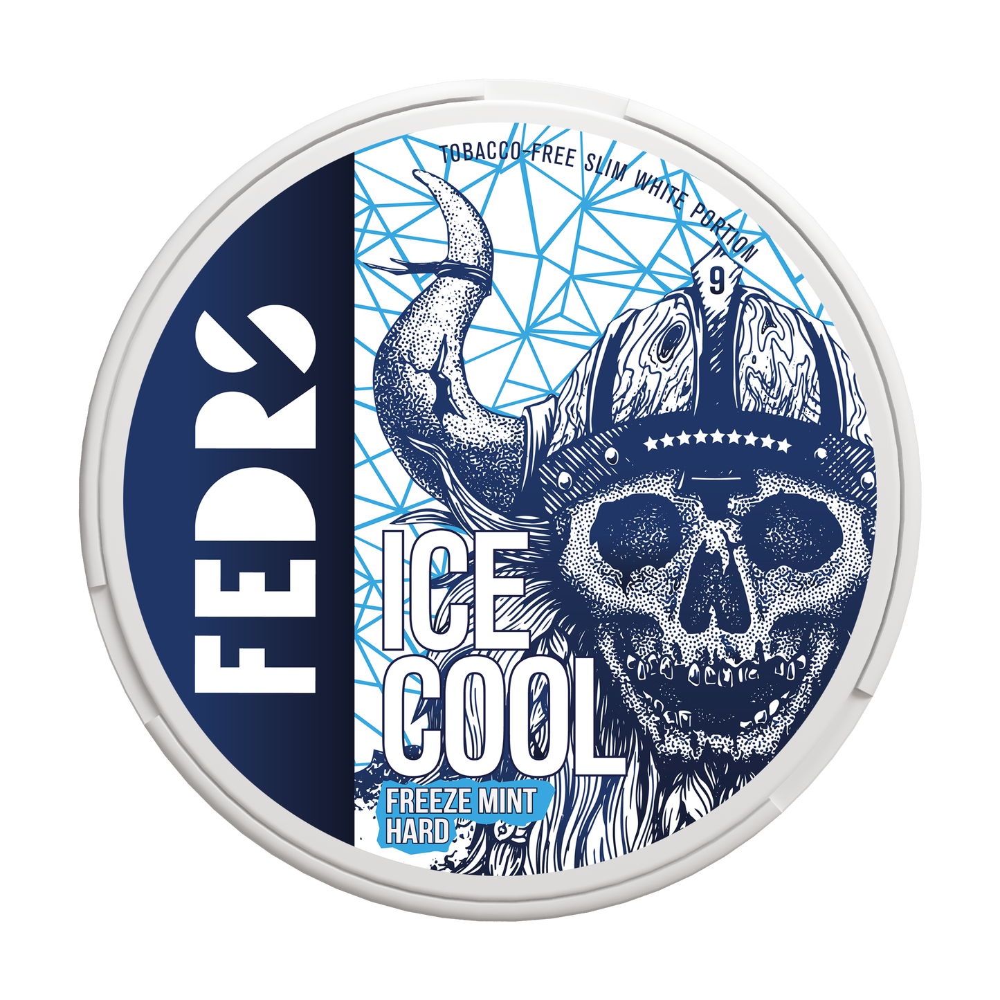 FEDRS ICE COOL HARD FREEZE MINT 65MG/G
