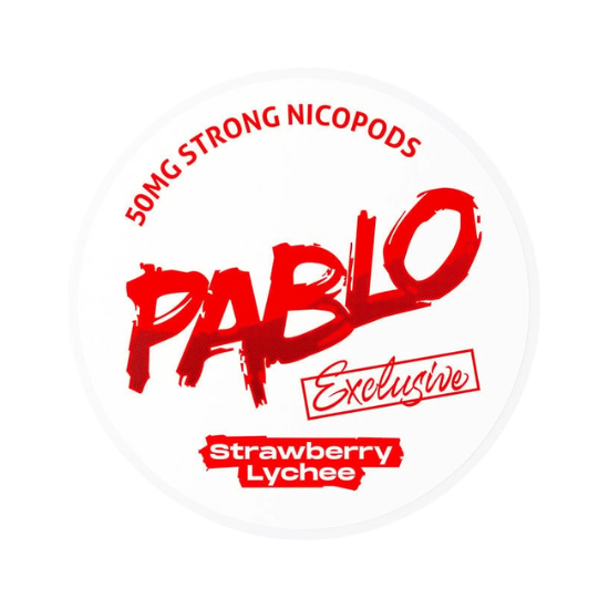 PABLO EXCLUSIVE STRAWBERRY LYCHEE 50MG