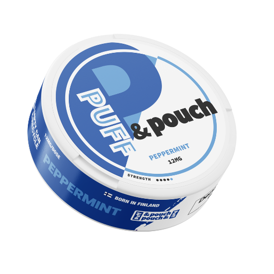 PUFF & POUCH PEPPERMINT 16MG