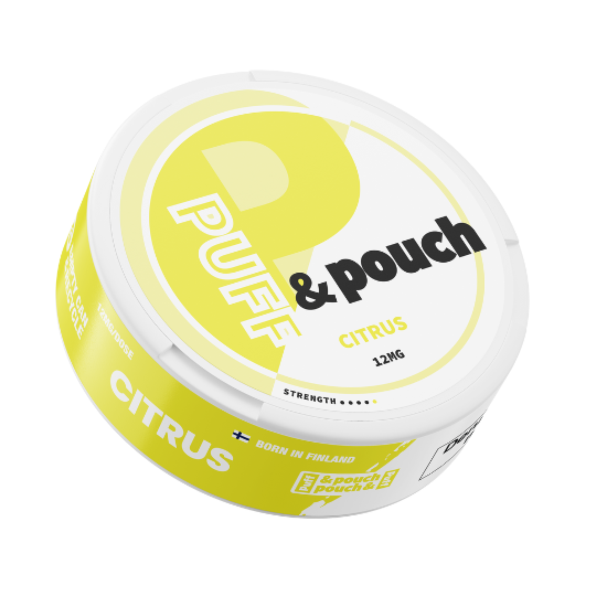 PUFF & POUCH CITRUS 16MG