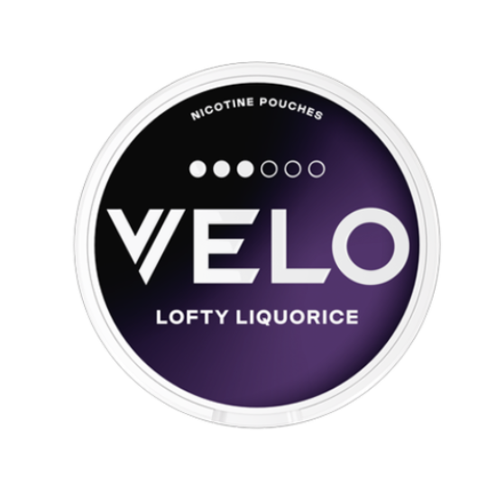 VELO SALTY LIQUORICE 14.3MG