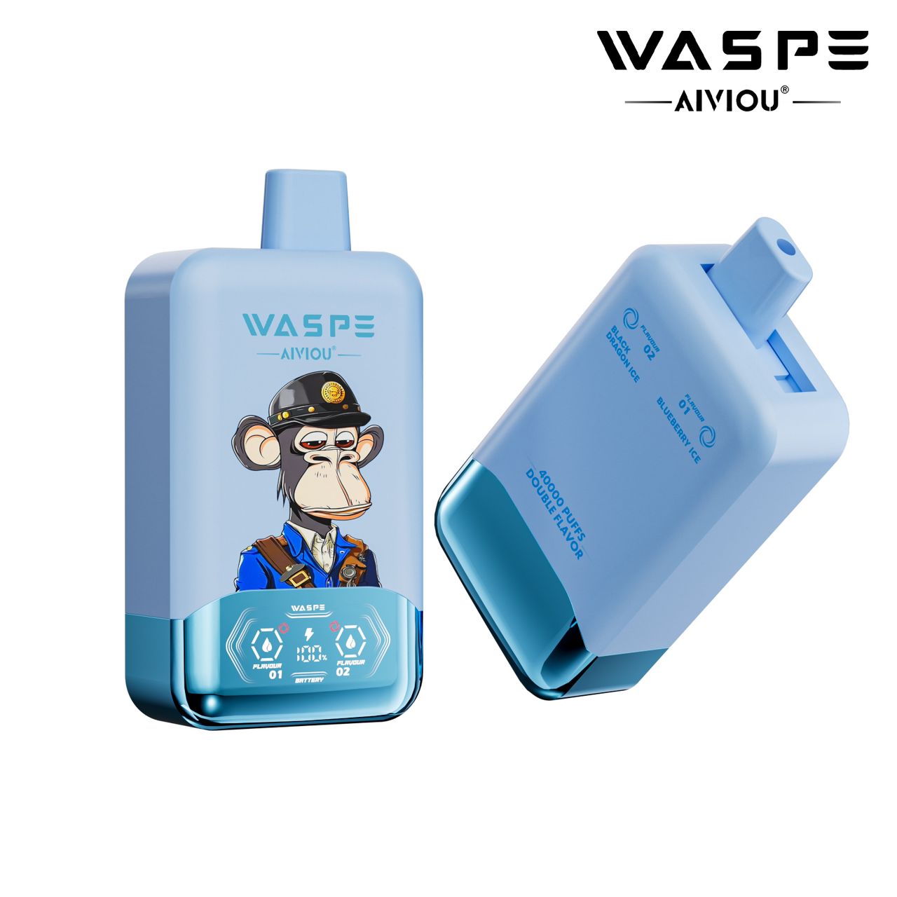 WASPE 40K BLUEBERRY ICE / BLACK DRAGON ICE