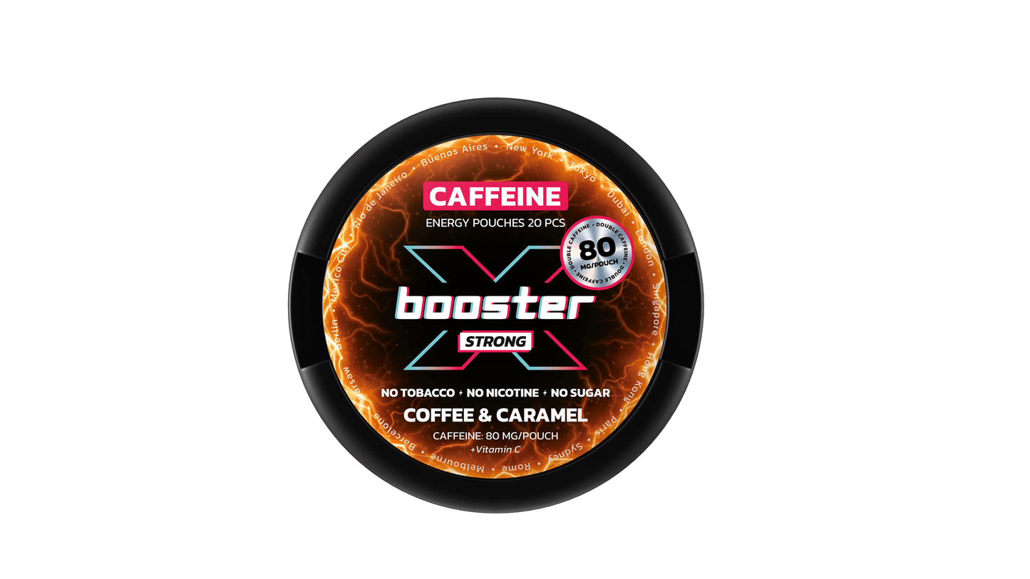 X-BOOSTER COFFEE CARAMEL 80 MG