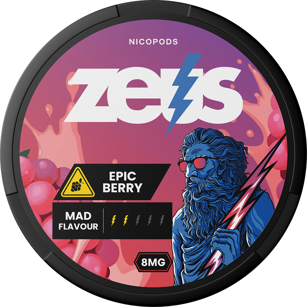 ZEUS EPIC BERRY LIGHT 8MG