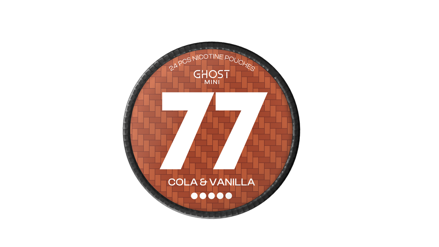 77 GHOST MINI COLA & VANILLA 40MG