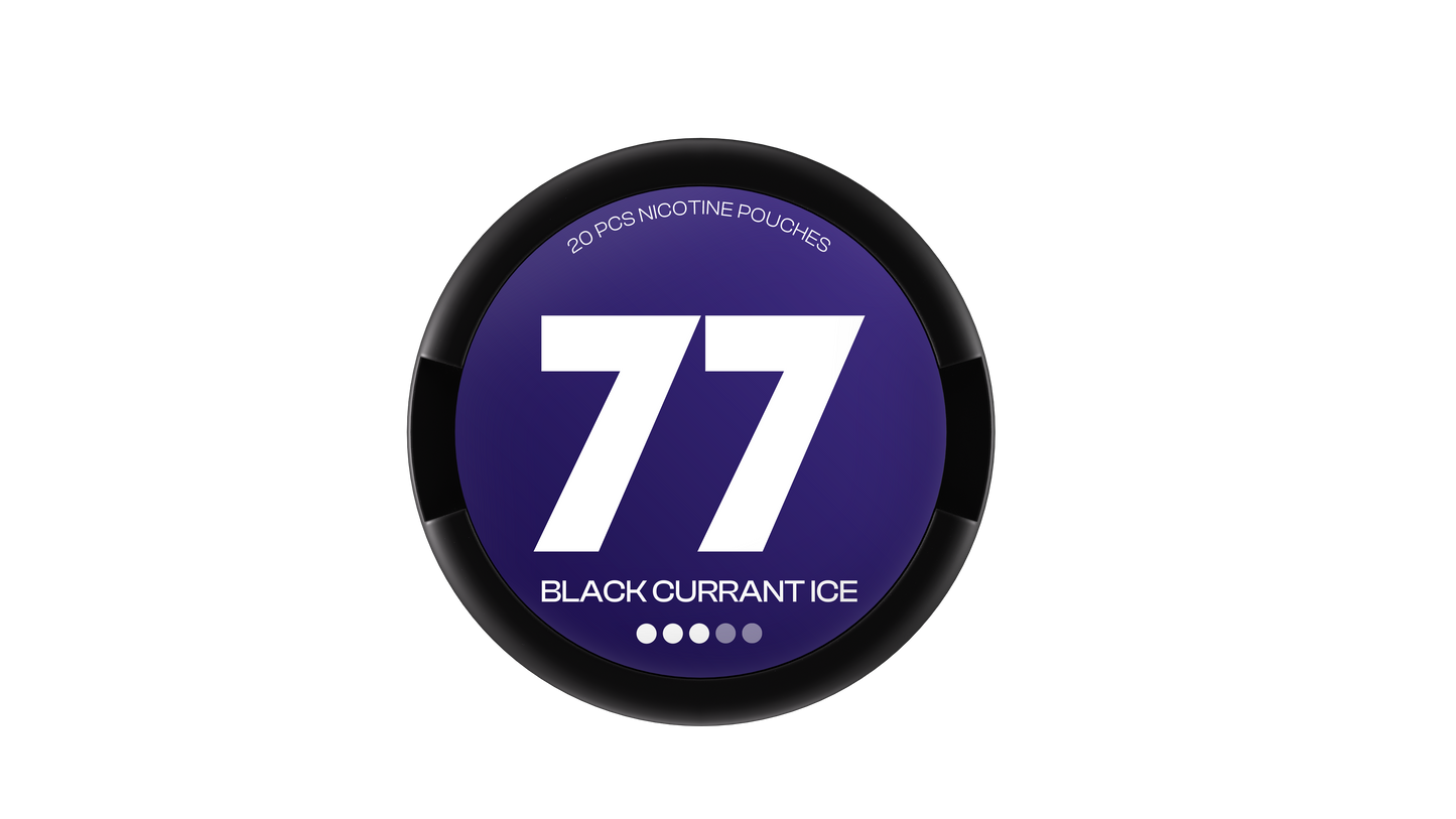 77 BLACK CURRANT ICE 13MG