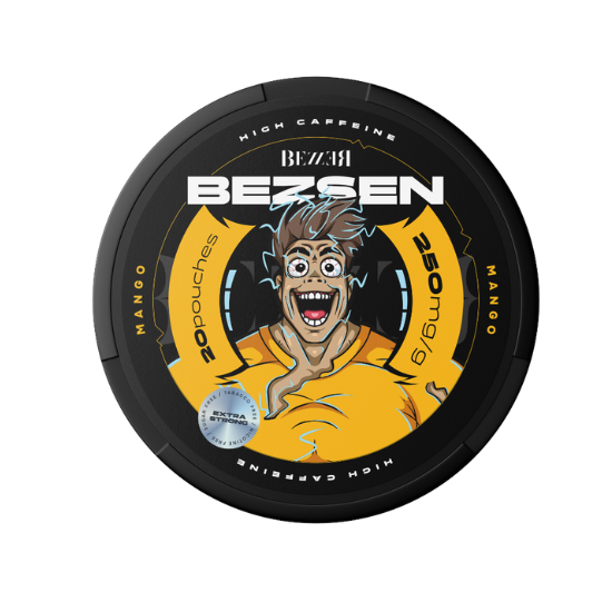 BEZSEN MANGO 250MG ENERGY CAFFEINE