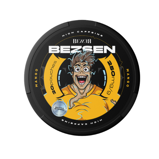BEZSEN MANGO 250MG ENERGY CAFFEINE