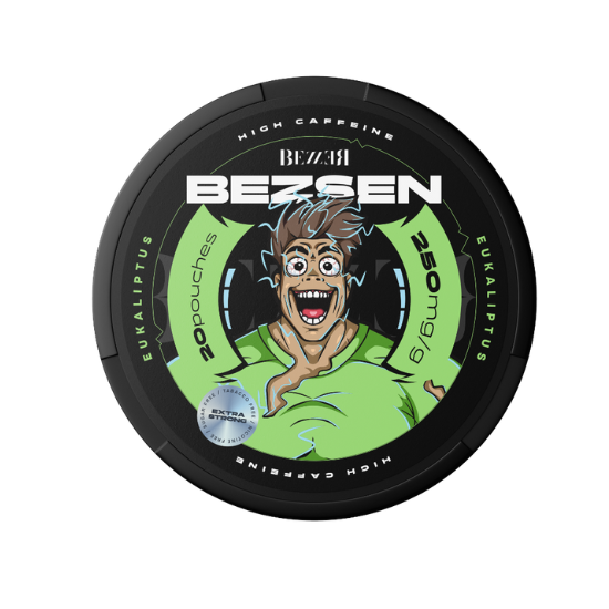 BEZSEN EUCALYPTUS 250MG ENERGY CAFFEINE