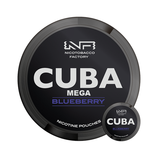CUBA MEGA CAN BLACK BLUEBERRY 66MG