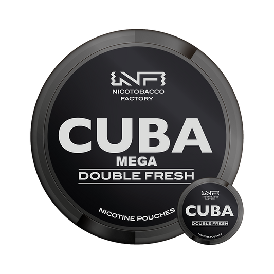 CUBA MEGA CAN BLACK DOUBLE FRESH 66MG