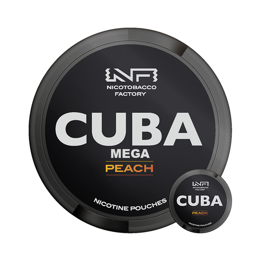CUBA MEGA CAN BLACK PEACH 66MG