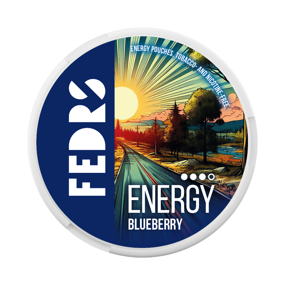 FEDRS VITAMIN ENERGY BLUEBERRY 65MG/P