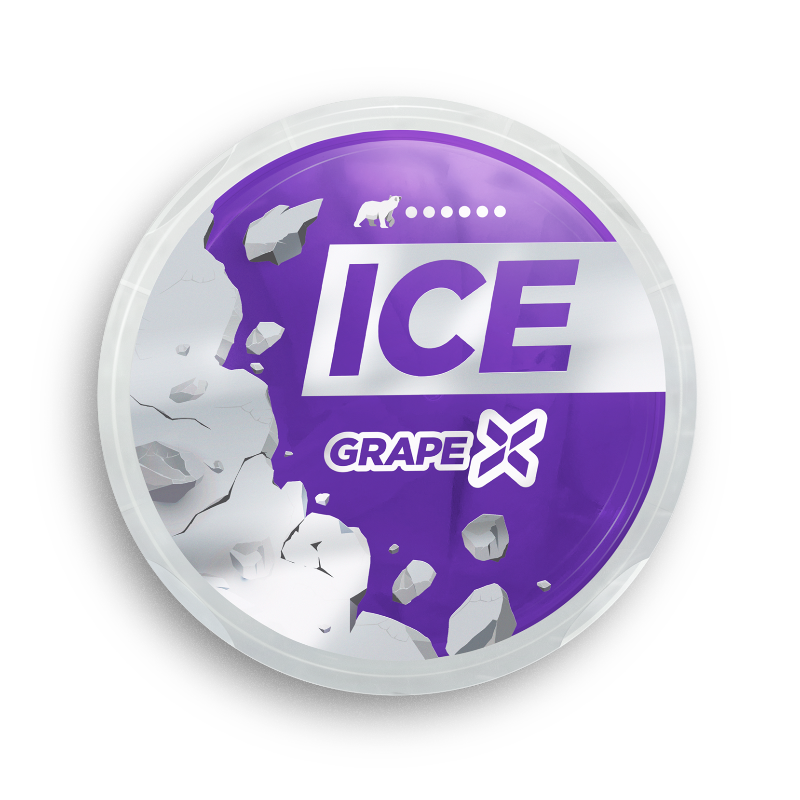 ICE GRAPE X 6P - 38MG