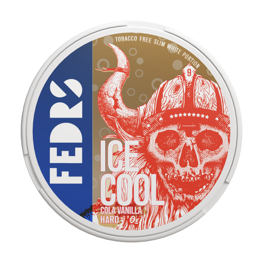 FEDRS ICE COOL HARD COLA VANILLA 65MG/G