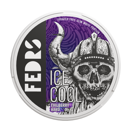 FEDRS ICE COOL HARD EVILBERRY 65MG/G