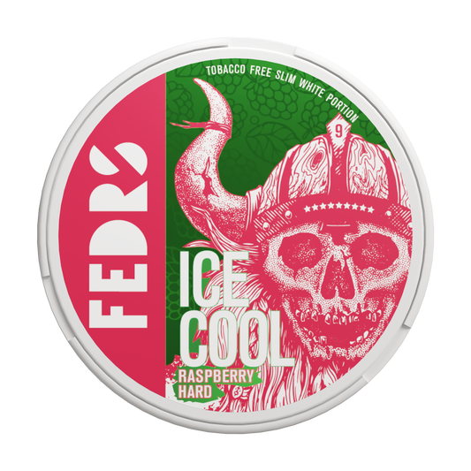 FEDRS ICECOOL HARD RASPBERRY 65MG/G