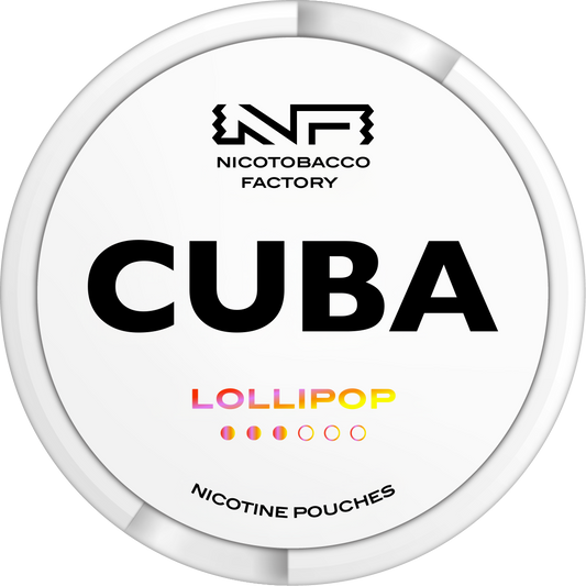 CUBA WHITE LOLLIPOP 16MG