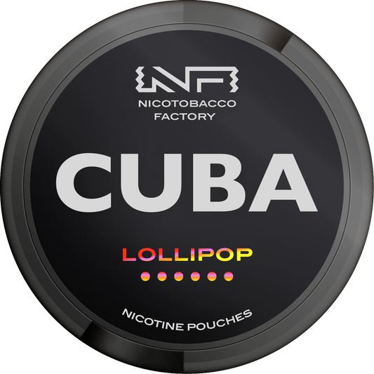CUBA BLACK LOLLIPOP 66MG