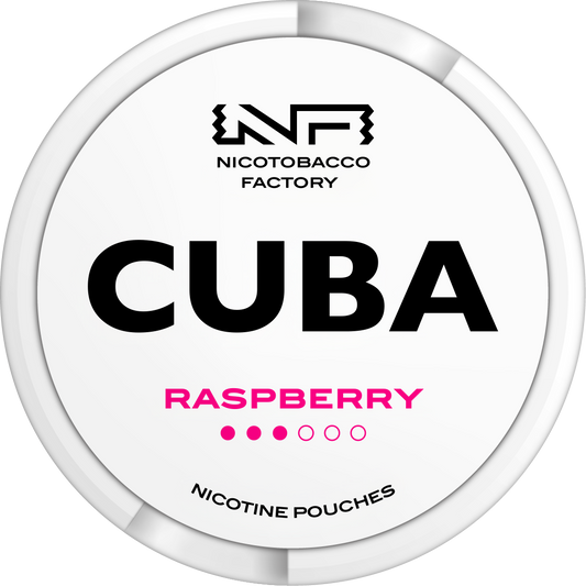 CUBA WHITE RASPBERRY 16MG
