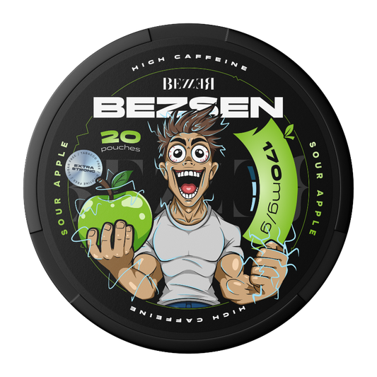 BEZSEN SOUR APPLE 170MG CAFFEINE