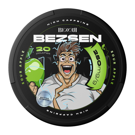 BEZSEN SOUR APPLE 250MG CAFFEINE