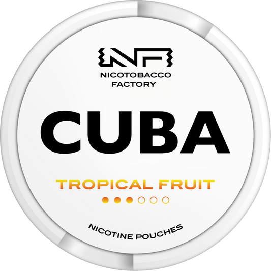 CUBA WHITE TROPICAL FRUIT 16MG