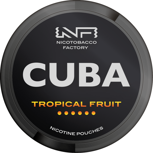 CUBA BLACK TROPICAL FRUIT 66MG