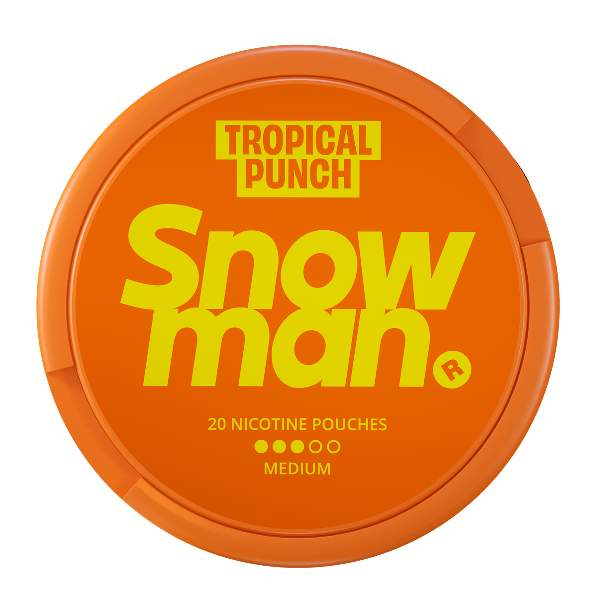 SNOWMAN TROPICAL PUNCH STRONG 9MG