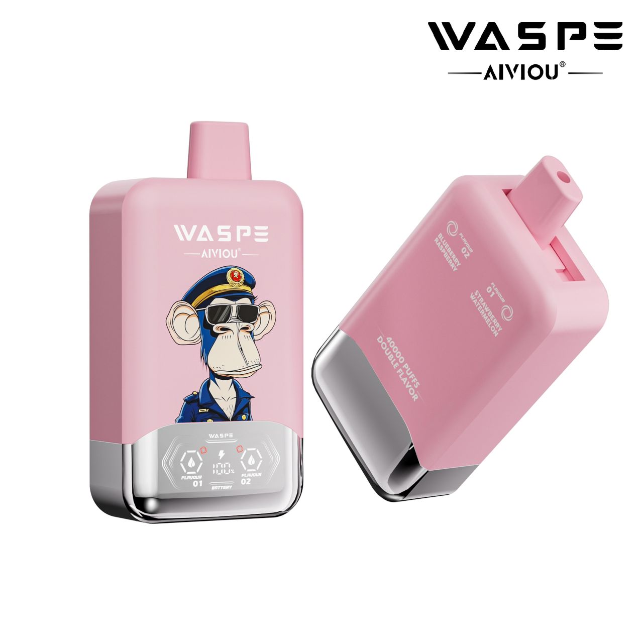WASPE 40K STRAWBERRY WATERMELON / BLUBERRY RASPBERRY