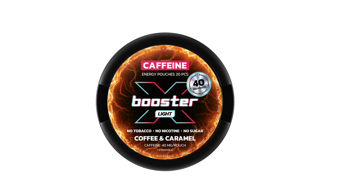 X-BOOSTER COFFEE CARAMEL 40 MG