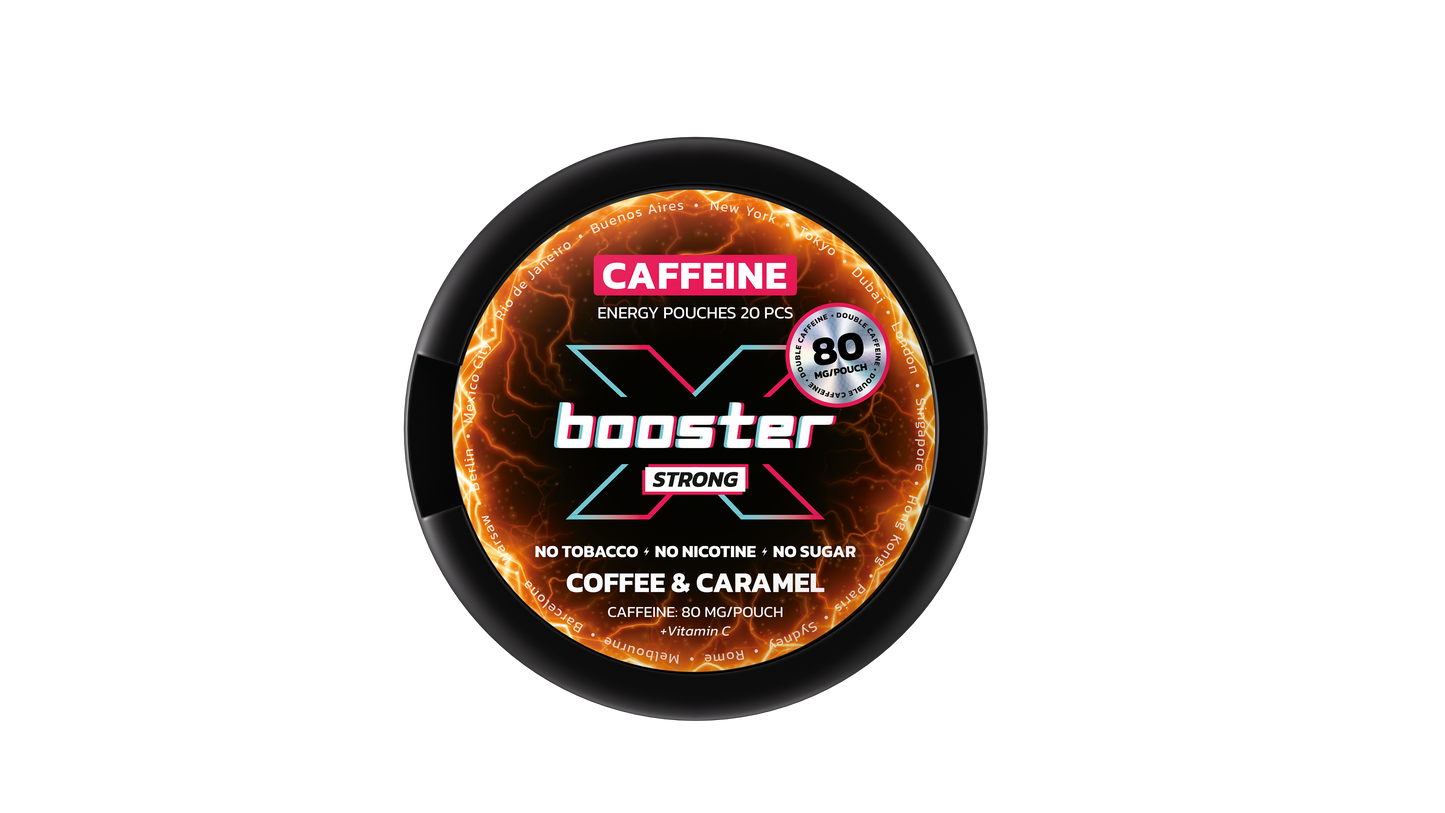 X-BOOSTER COFFEE CARAMEL 80 MG