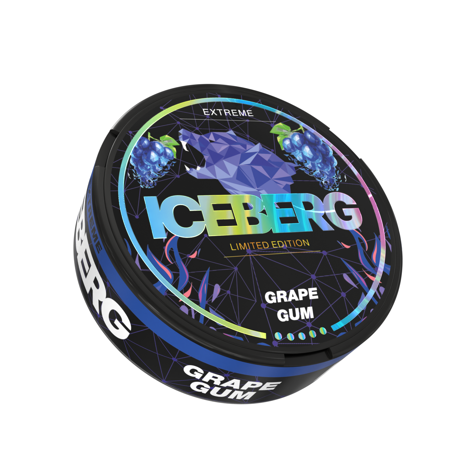 Snus Raspberry Ice Realistic Iceberg Snus | Buy Iceberg nicotine pouches online - SnusMart