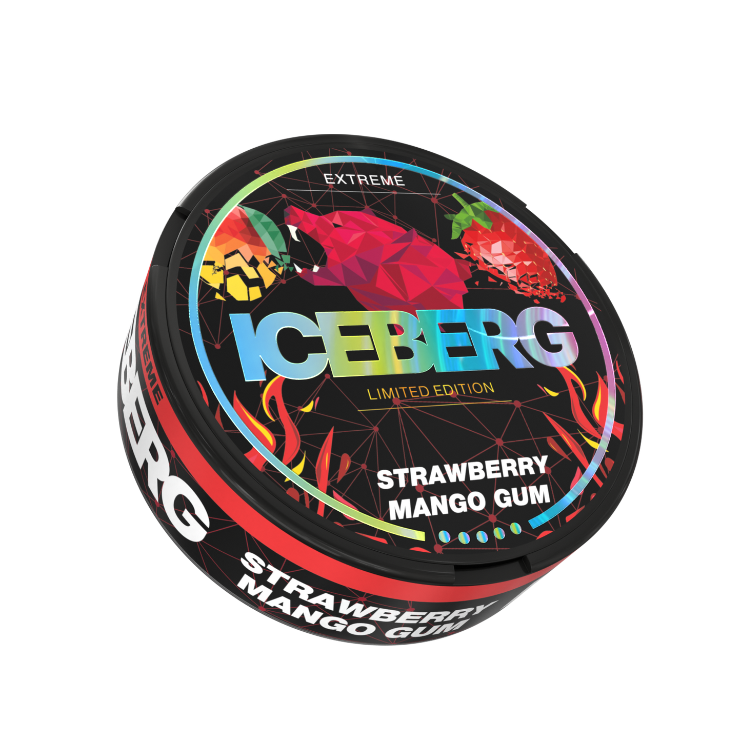 ICEBERG STRAWBERRY MANGO GUM