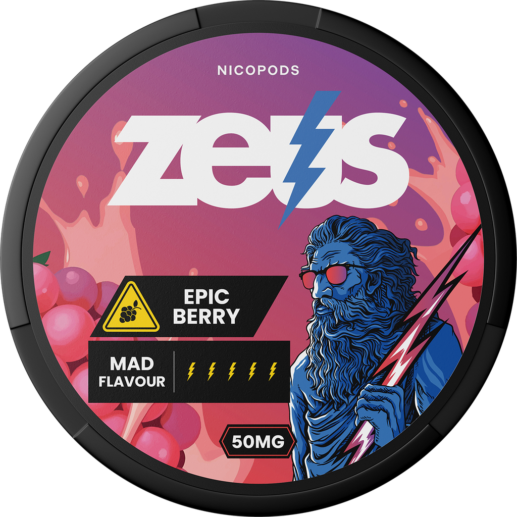 ZEUS EPIC BERRY EXTRA STRONG 50MG