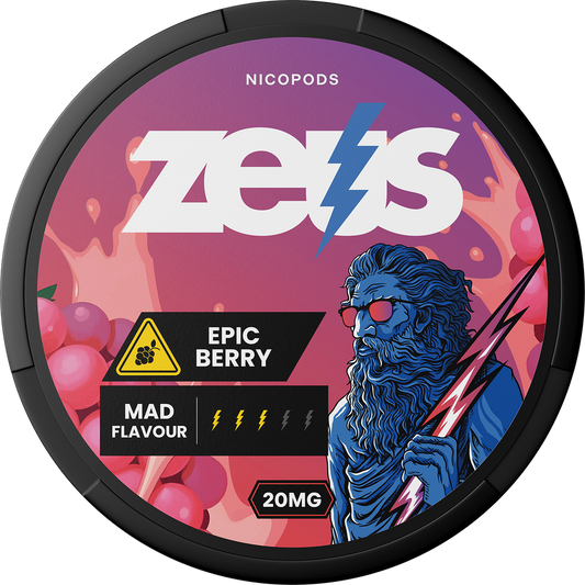 ZEUS EPIC BERRY STRONG 20MG