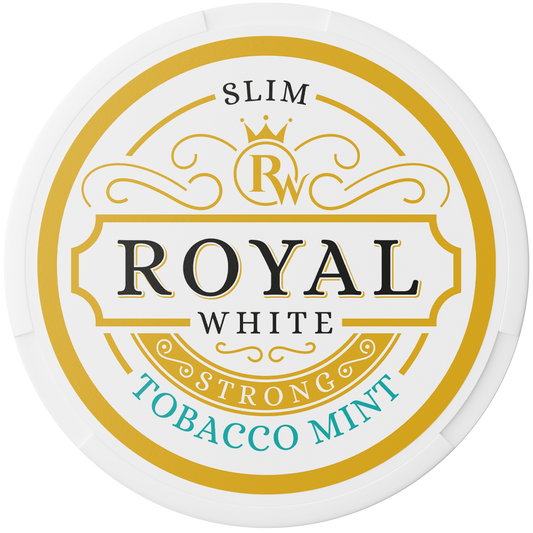 ROYAL WHITE TOBACCO MINT STRONG 16.5MG