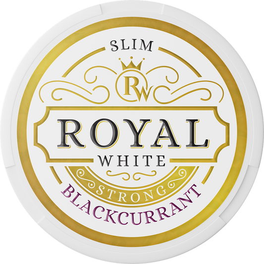 ROYAL WHITE BLACKCURRANT STRONG 16.5MG