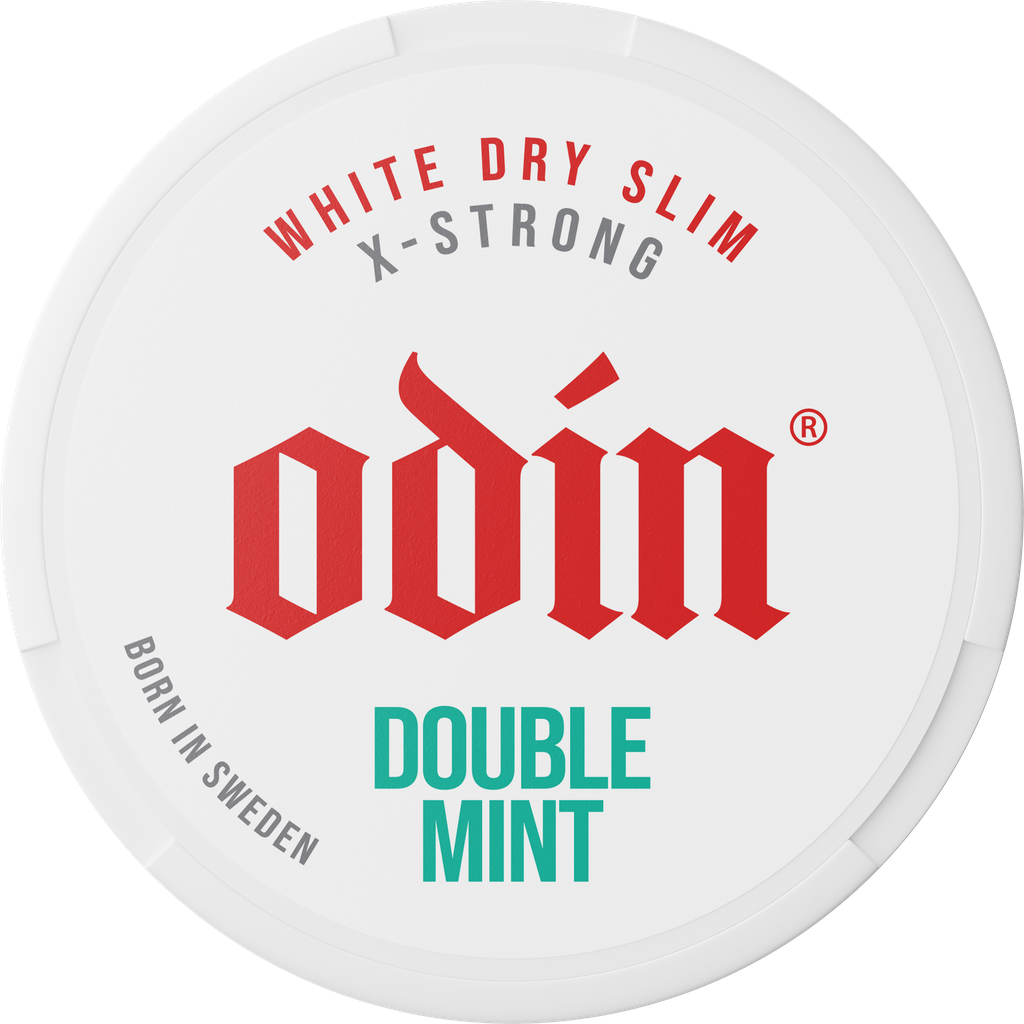 ODIN WHITE DRY SLIM DOUBLE MINT X-STRONG 35MG