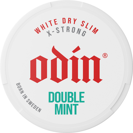 ODIN WHITE DRY SLIM DOUBLE MINT X-STRONG 35MG